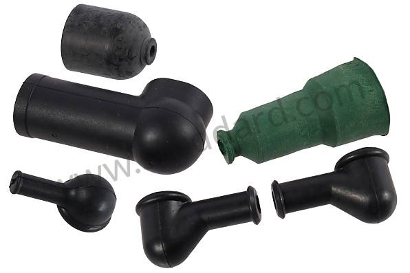 NLA10938100 - Electrical Connection Boot Kit For 356B And 356C. for Porsche 356B T5 &bull; 1959 &bull; 1600 (616/1 T5) &bull; Cabrio B T5 &bull; Manual Gearbox, 4 Speed