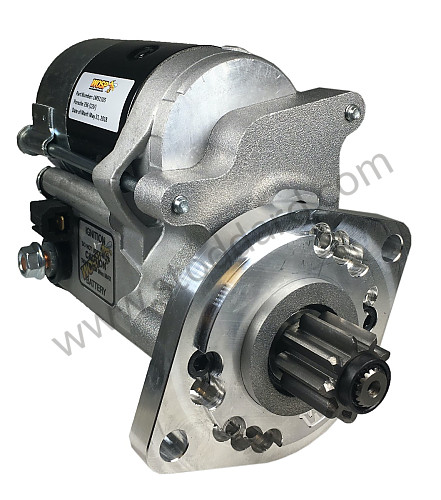 NLA1105LMS - High Torque Gear Reduction Starter, 12-Volt, WOSPerformance, New For 356 for Porsche 356C &bull; 1963 &bull; 1600 C (616/15) &bull; Cabrio C &bull; Manual Gearbox, 4 Speed