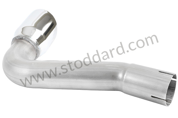 NLA11100600SS - Sport Tail Pipes For Stoddard Exhaust System 356B, 356C Without Rear Bumper Guards for Porsche 356B T5 &bull; 1959 &bull; 1600 (616/1 T5) &bull; Cabrio B T5 &bull; Manual Gearbox, 4 Speed