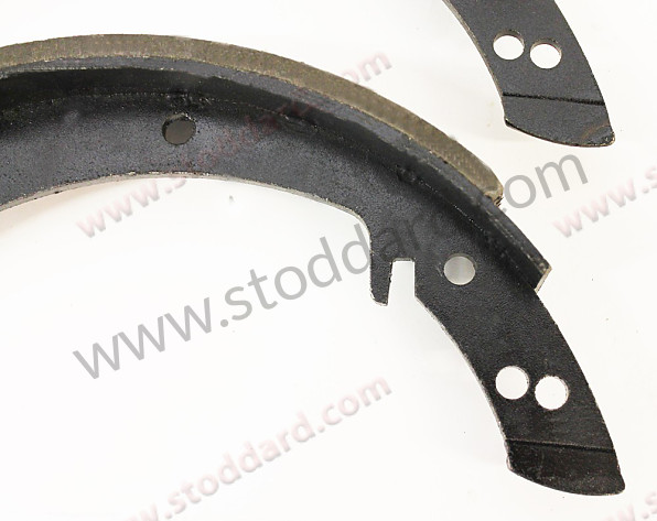 NLA35103300 - Drum Brake Shoe Set of Four (1 axle). All 356 356A And 356B All New for Porsche 