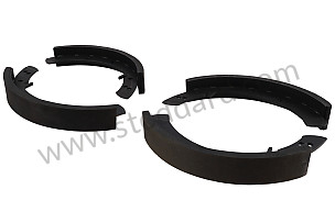 Brake Shoe Set Oversized 356, 356A 356B.  (NLA35103352)