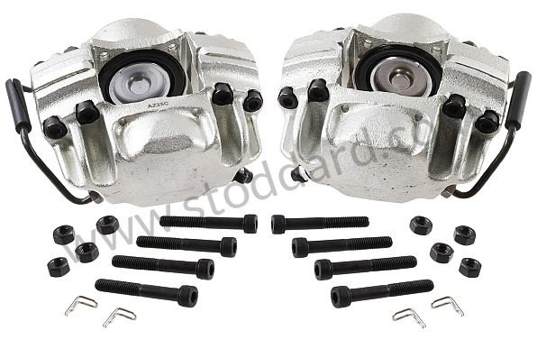 NLA35196510FRT - 356C / Early 911 912 Front Caliper Set for cars with solid rotors up to 1969. for Porsche 