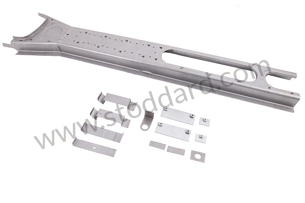 NLA49005 - Center Tunnel, Complete, For 356A T2. for Porsche 356A &bull; 1958 &bull; 1600 (616/1 T2) &bull; Convertible D A T2 &bull; Manual Gearbox, 4 Speed