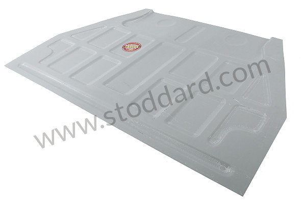 SMS50105105FR - Front Floor Pan Half For 356B 356C for Porsche 356C &bull; 1963 &bull; 1600 C (616/15) &bull; Cabrio C &bull; Manual Gearbox, 4 Speed