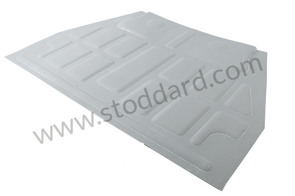SMS50105105FR - Front Floor Pan Half For 356B 356C for Porsche 356C &bull; 1963 &bull; 1600 C (616/15) &bull; Cabrio C &bull; Manual Gearbox, 4 Speed