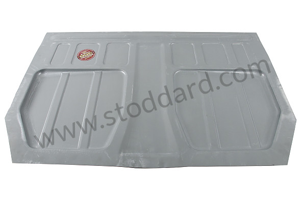 SMS50105105RR - Rear Floor Pan Half For 356B 356C for Porsche 356C &bull; 1963 &bull; 1600 C (616/15) &bull; Cabrio C &bull; Manual Gearbox, 4 Speed