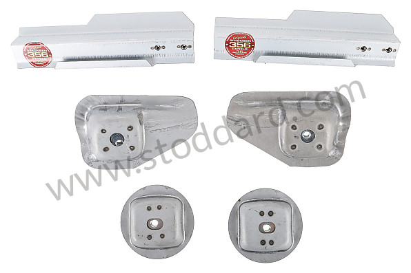 SMS5051406 - Front And Rear Seat Mount Set For 356B T6 And 356C for Porsche 