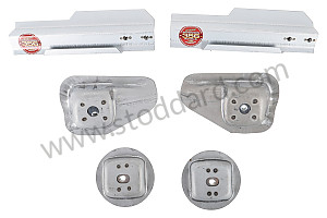 Front And Rear Seat Mount Set For 356B T6 And 356C 2 Versions available for this part