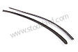 Lower Windshield Seal Retaining Set For Convertible D And Roadster