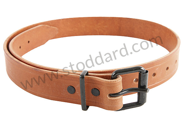 NLA50400100 - Leather Spare Tire Strap All 356 for Porsche 356A &bull; 1955 &bull; 1300 (506/2) &bull; Cabrio A T1 &bull; Manual Gearbox, 4 Speed