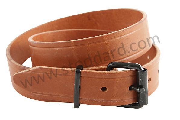 NLA50400100 - Leather Spare Tire Strap All 356 for Porsche 356A &bull; 1955 &bull; 1300 (506/2) &bull; Cabrio A T1 &bull; Manual Gearbox, 4 Speed