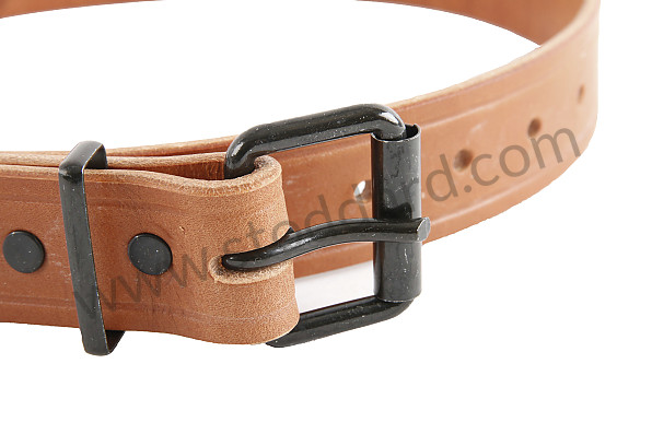 NLA50400100 - Leather Spare Tire Strap All 356 for Porsche 356A &bull; 1955 &bull; 1300 (506/2) &bull; Cabrio A T1 &bull; Manual Gearbox, 4 Speed
