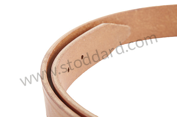 NLA50400100 - Leather Spare Tire Strap All 356 for Porsche 356A &bull; 1955 &bull; 1300 (506/2) &bull; Cabrio A T1 &bull; Manual Gearbox, 4 Speed