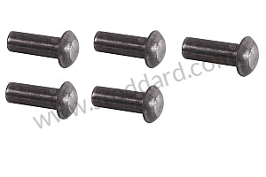 Steel Rivets 6x15mm, Package Of Five, 356 Tow Hook 