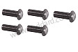 Steel Rivets 6x15mm, Package Of Five, 356 Tow Hook