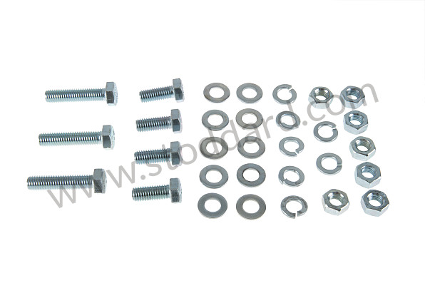 NLA51103200 - Front Trunk Hood Hinge Bolt Kit All 356 for Porsche 356B T5 &bull; 1959 &bull; 1600 (616/1 T5) &bull; Cabrio B T5 &bull; Manual Gearbox, 4 Speed