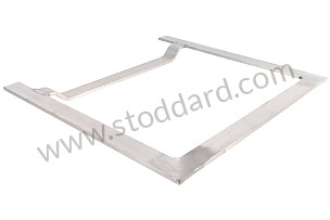 Aluminum Seat Frame. 356 Speedsters ALUMINIUM (NLA52101040)