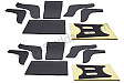 Complete Seat Padding Kit Set For 356 Speedster