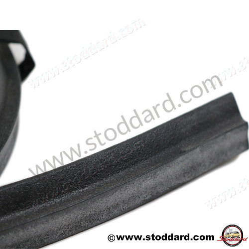 NLA53192101 - Door Bottom Seal Set, Left And Right Pair, For 356C. for Porsche 356B T5 &bull; 1959 &bull; 1600 (616/1 T5) &bull; Cabrio B T5 &bull; Manual Gearbox, 4 Speed
