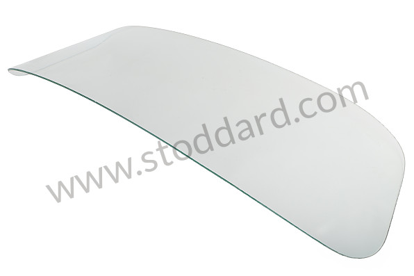 NLA54110106 - Clear Windshield For 356B T6 And 356C Coupe. Correct Sigla Logo. for Porsche 