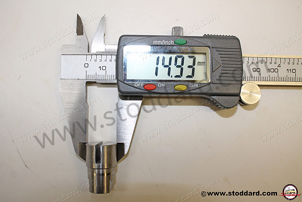 NLA54204401 - Oversized Steel Window Regulator Repair Pin, 23mm Long for Porsche 356B T6 &bull; 1961 &bull; 1600 (616/1 T6) &bull; Cabrio B T6 &bull; Manual Gearbox, 4 Speed