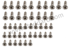 Threshold Rail Screw Set. One Set Per Car. All 356.  (NLA55100100)