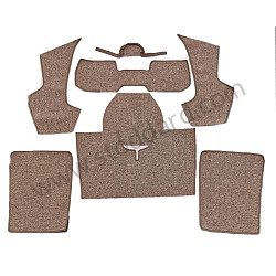 German Square Weave Carpet Set For 356B T5 Coupe. Special Order  (NLA55101700)