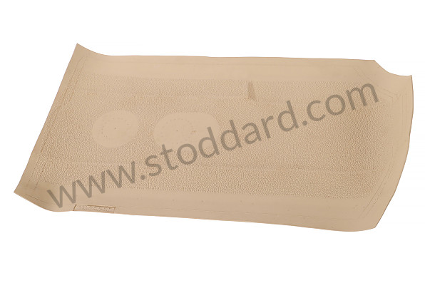 NLA55110100400 - Complete Tan Rubber Floor Mat Set For 356A. for Porsche 