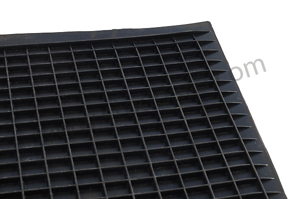 NLA55110105 - Front Rubber Floor Mat For 356B T5 With No Hole Cut-Out For Headlight Dimmer Switch for Porsche 356B T5 &bull; 1959 &bull; 1600 (616/1 T5) &bull; Cabrio B T5 &bull; Manual Gearbox, 4 Speed