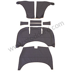 Engine Compartment Sound Insulation Kit, 356, 356A T1 Cabriolet Up To 1957.5  (NLA55198101)
