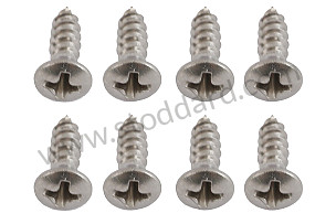 Defroster Vent Attachment Screw Set For 356 Speedster  (NLA55200140)