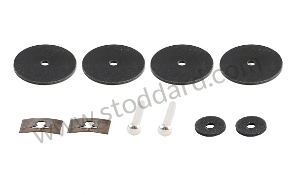 NLA55200300 - Radio Blank Cover Plate Hardware Set For 356A 356B And 356C for Porsche 