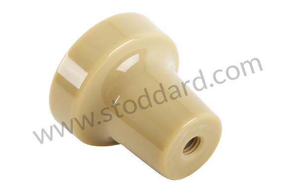NLA55281100BGE - Beige Trunk, Engine Lid And Fresh Air Vent Cable Pull Knob With 5mm Thread. 356A for Porsche 356A &bull; 1955 &bull; 1300 (506/2) &bull; Cabrio A T1 &bull; Manual Gearbox, 4 Speed