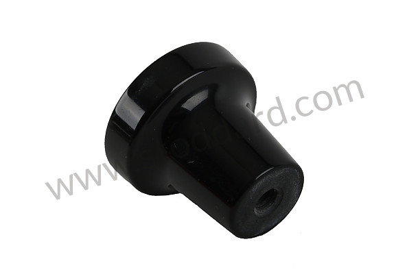 NLA55281100BLK - Black Trunk, Engine Lid And Fresh Air Vent Pull Knob With 5mm Thread. 356 for Porsche 356C &bull; 1963 &bull; 1600 C (616/15) &bull; Cabrio C &bull; Manual Gearbox, 4 Speed