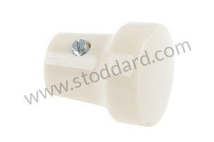 IVory Knob For Quarter Window Latch For 356A IVORY / IVORY (NLA55282003IVO)
