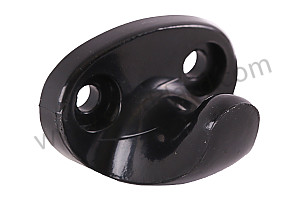 Coat hook, plastic (57-68) Black BLACK / BLACK (NLA55287100BLK)