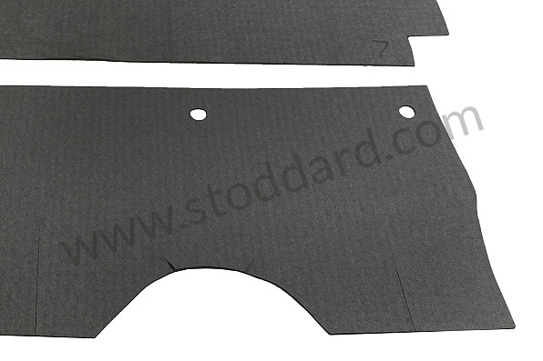 NLA55650000 - Complete Interior Body Sound Insulation Kit. For 356A Coupe for Porsche 356A &bull; 1958 &bull; 1600 Carrera Gs (692/2) &bull; Coupe A T2 &bull; Manual Gearbox, 4 Speed