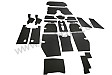 Complete Interior Body Sound Insulation Kit. 356B T5 Coupe