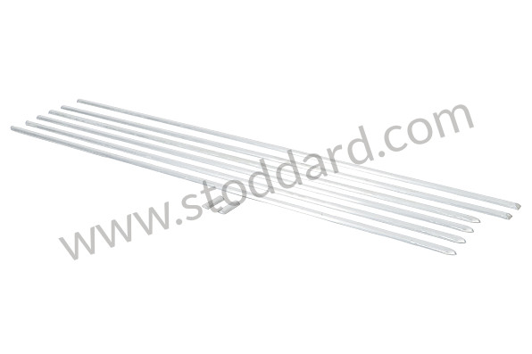 NLA55900241 - Full Side Trim Molding Set, Left And Right, No Anodizing As Original. for Porsche 