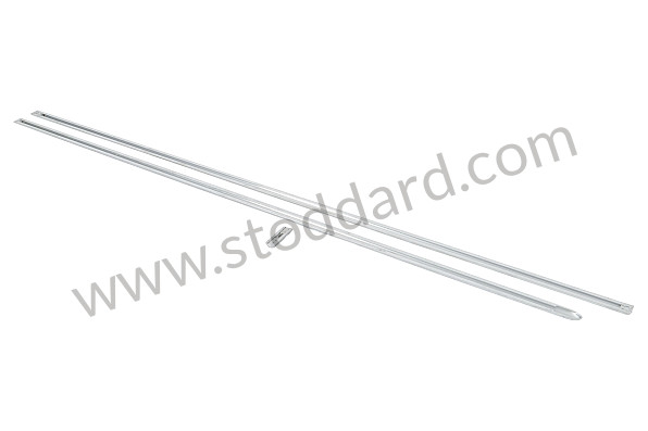 NLA55900241 - Full Side Trim Molding Set, Left And Right, No Anodizing As Original. for Porsche 