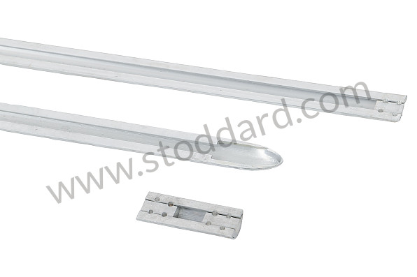 NLA55900241 - Full Side Trim Molding Set, Left And Right, No Anodizing As Original. for Porsche 