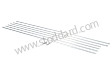 Full Side Trim Molding Set, Left And Right, No Anodizing As Original.