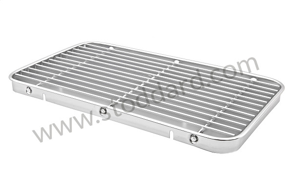 NLA55904100 - Engine Grille, Flat Style. 356 Coupe (All) for Porsche 356C &bull; 1963 &bull; 1600 Sc (616/16) &bull; Coupe Reutter C &bull; Manual Gearbox, 4 Speed
