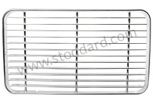 Curved Engine Grille Speedster, ConvD, Roadster, Hardtop, Cab  (NLA55904106)