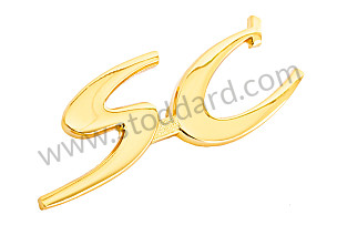 SC Emblem, Gold, For 356sc - Kit Bundle  (NLA55930307GW)