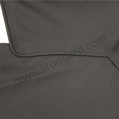 NLA56120100700 - Black Canvas Top For Low Bow 356 Speedster. for Porsche 356A &bull; 1955 &bull; 1300 (506/2) &bull; Speedster A T1 &bull; Manual Gearbox, 4 Speed