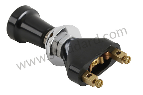 NLA61350300 - Accessory Switch With Yellow Indicator Lamp For 356 911 And 912. Requires 6v Or 12v Bulb for Porsche 356B T5 &bull; 1959 &bull; 1600 (616/1 T5) &bull; Cabrio B T5 &bull; Manual Gearbox, 4 Speed