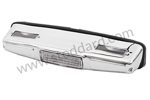 NLA63160100 - Shine Up License Plate And Reverse Light Assembly For 356A for Porsche 