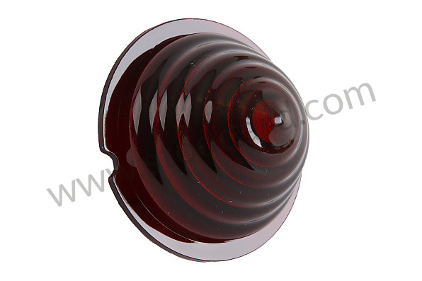 NLA63100801 - Shallow Red Beehive Tail Light Lens For 356A for Porsche 356A &bull; 1957 &bull; 1300 (506/2) &bull; Cabrio A T1 &bull; Manual Gearbox, 4 Speed