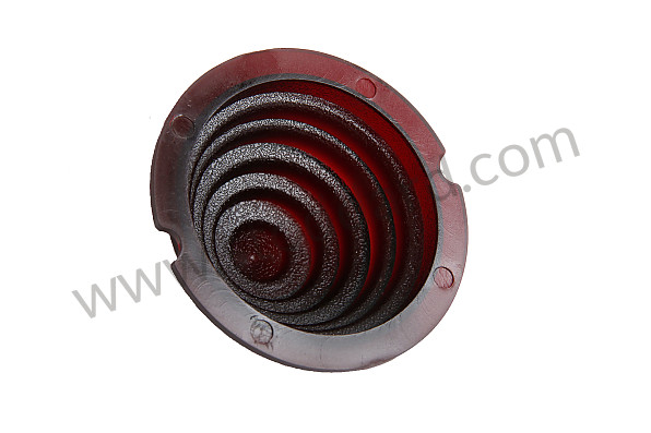 NLA63100801 - Shallow Red Beehive Tail Light Lens For 356A for Porsche 356A &bull; 1957 &bull; 1300 (506/2) &bull; Cabrio A T1 &bull; Manual Gearbox, 4 Speed